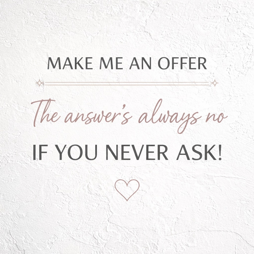 ✨ Make Me an Offer ✨ Don’t Be Shy!